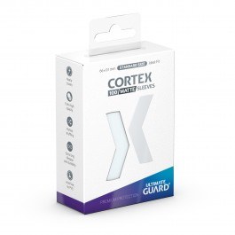 Cortex Standard Sleeves: 100 Matte Clear