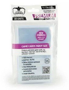 Premium Sleeves: 50 Game Cards Tarot Size