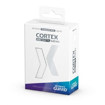 Cortex Standard Sleeves: 100 Matte White