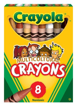 Crayola: 8 Multicultural Crayons