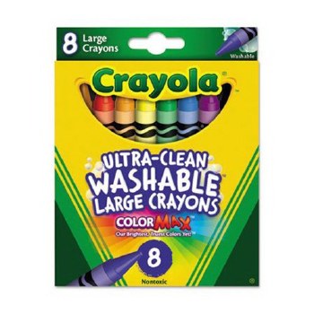 Crayola: 8 Ultra-Clean Crayons