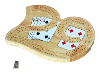 Cribbage: Travel Cribbage with pouch