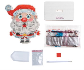 Crystal Art Buddies - Santa
