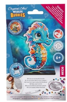 Crystal Art Buddies: Seahorse