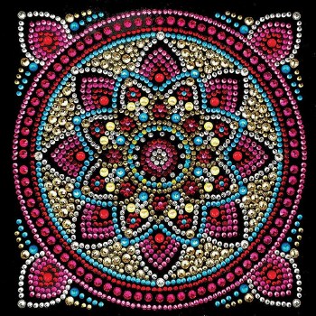 Crystal Art Card Kit - Mandala
