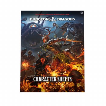 Dungeons &amp; Dragons 5th Edition: Character Sheets 2024