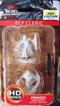 D&amp;D HD Minis: Elf Cleric