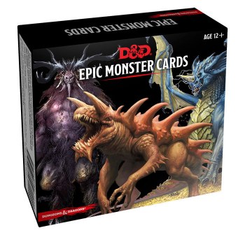 Dungeons &amp; Dragons 5e Epic Monster Cards