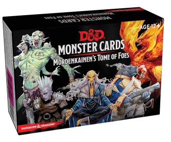 Dungeons &amp; Dragons 5e Monster Cards: Mordenkainen's Tome of Foes