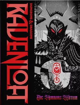 Dungeons &amp; Dragons Ravenloft: The Horrors Within Alternative Art Cover RPG Book