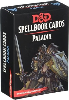 D&amp;D Spellbook Cards Paladin