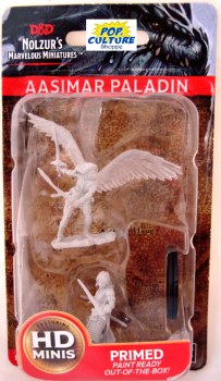D&amp;D HD Minis: Aasimar Paladin (Female)