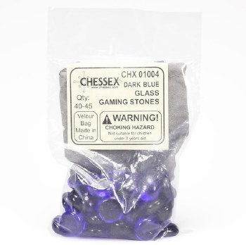 Stones - Dark Blue Glass