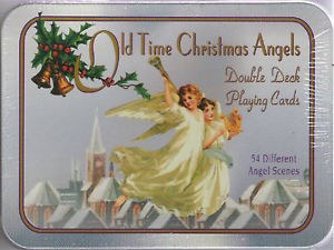Old Time Christmas Angels Playing Cards