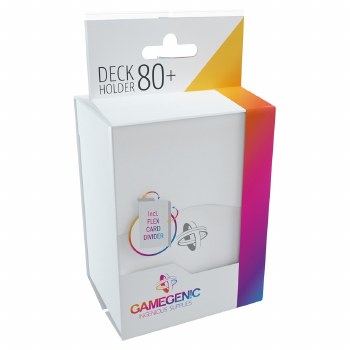 Gamegenic Deck Holder 80+: White