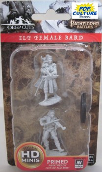 Pathfinder HD Minis: Elf Female Bard