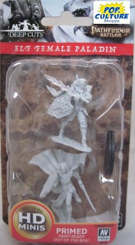 Pathfinder HD Minis: Elf Female Paladin