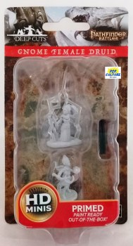 Pathfinder HD Minis: Gnome Female Druid