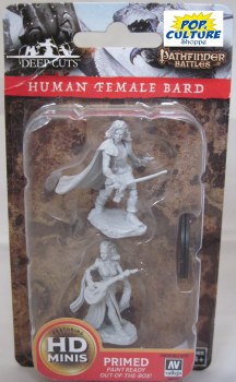 Pathfinder HD Minis: Human Female Bard