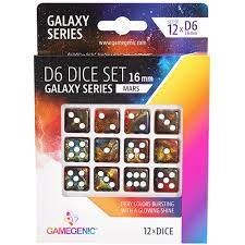 Gamegenic 12-die Set: Galaxy Series - Mars