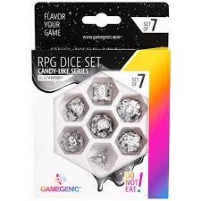 Gamegenic 7-die Set: Candy Series - Blackberry