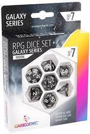 Gamegenic 7-Die Set: Galaxy Series - Moon