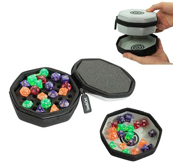 Dice Case and Tray: Gray