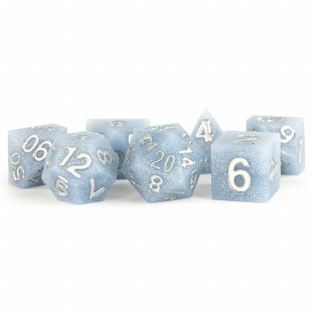 Polyhedral 7-die set: Silicone - Glacial Debris