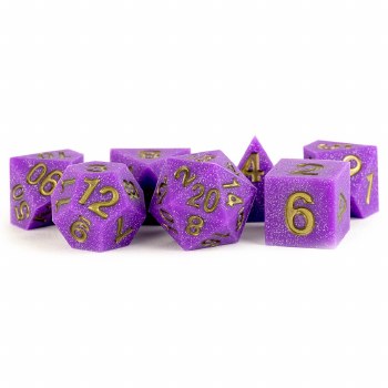 Polyhedral 7-die set: Silicone - Regal Ricochet