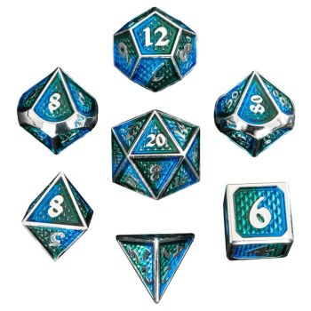 Dice Set: Behemoth Solid Metal 7