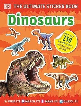 Ultimate Sticker Book: Dinosaurs