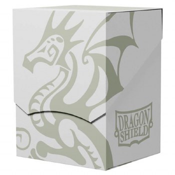 Dragon Shield Deck Shell: White/Black