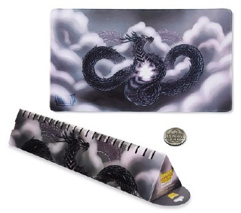 Dragon Shield Playmat w/Life Counter - Silver