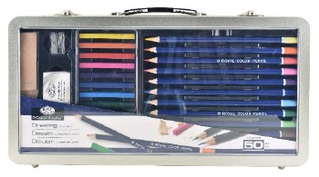 Drawing Set - Large Window Tin