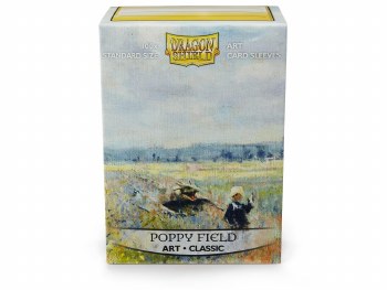 Dragon Shield: 100 Art Sleeves - Poppy Field