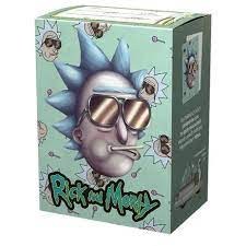 Dragon Shield: 100 Brushed Art Cool Rick Sleeves