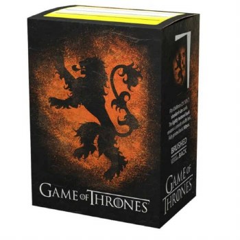 Dragon Shield 100 Brushed Art Game of Thrones House Lannister