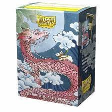 Dragon Shield 100 Brushed Art Water Rabbit Sleeves
