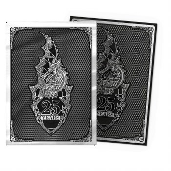 Dragon Shield: 100 Matte Dual 25th Anniversary Emblem