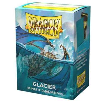 Dragon Shield: 100 Matte Dual Glacier