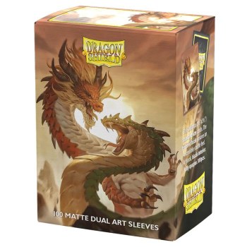 Dragon Shield Matte Dual Special Editiopn Wood Snake Sleeves