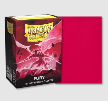 Dragon Shield: 100 Matte Dual Fury
