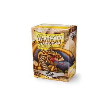 Dragon Shield: 100 Matte Gold Sleeves