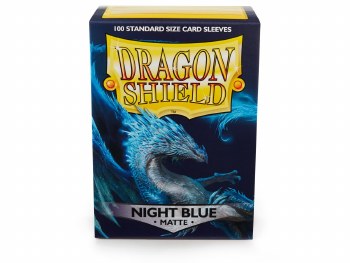 Dragon Shield: 100 Matte Night Blue