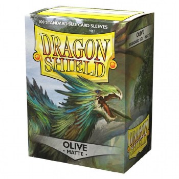 Dragon Shield: 100 Matte Olive