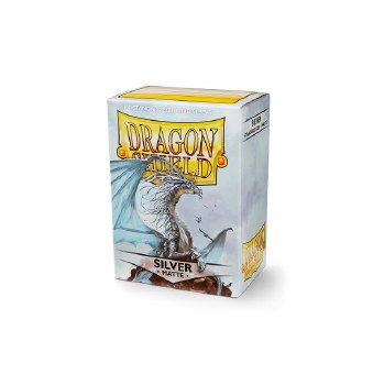 Dragon Shield: 100 Matte Silver Sleeves