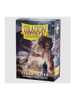 Dragon Shield: 100 Matte Clear Outer Sleeves