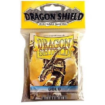 Dragon Shield: 50 Small Gold Sleeves