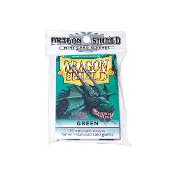Dragon Shield: 50 Small Green Sleeves