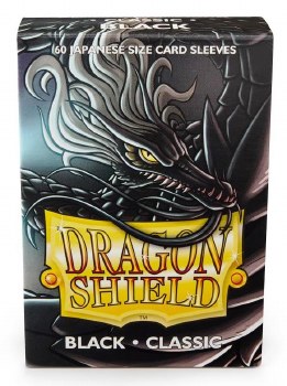 Dragon Shield Sleeves: 60 Small Classic Black